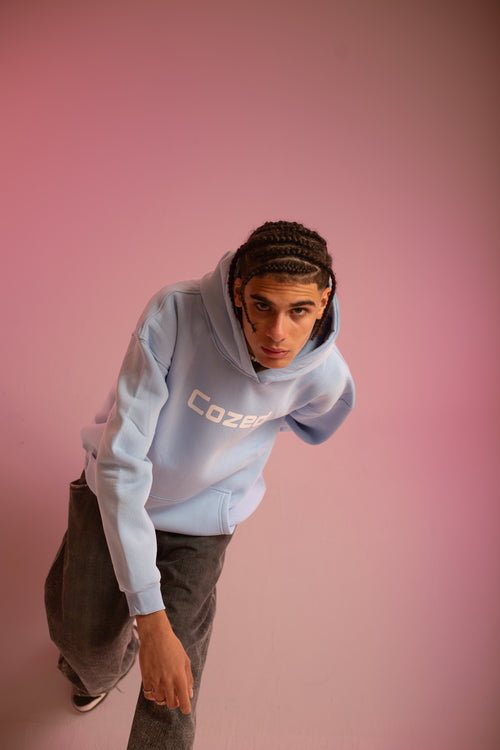 BABY BLUE HOODIE