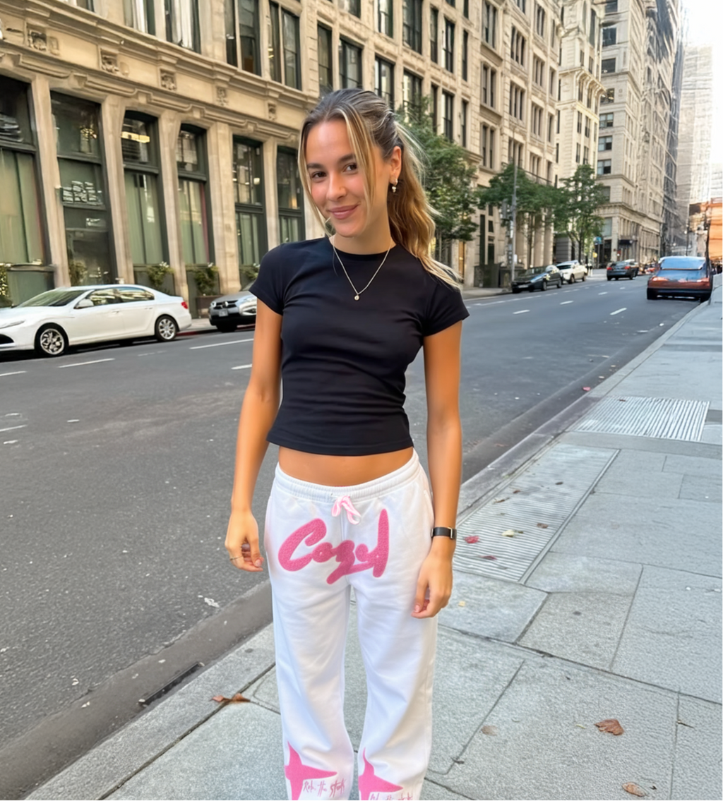 White star sweatpants 💫